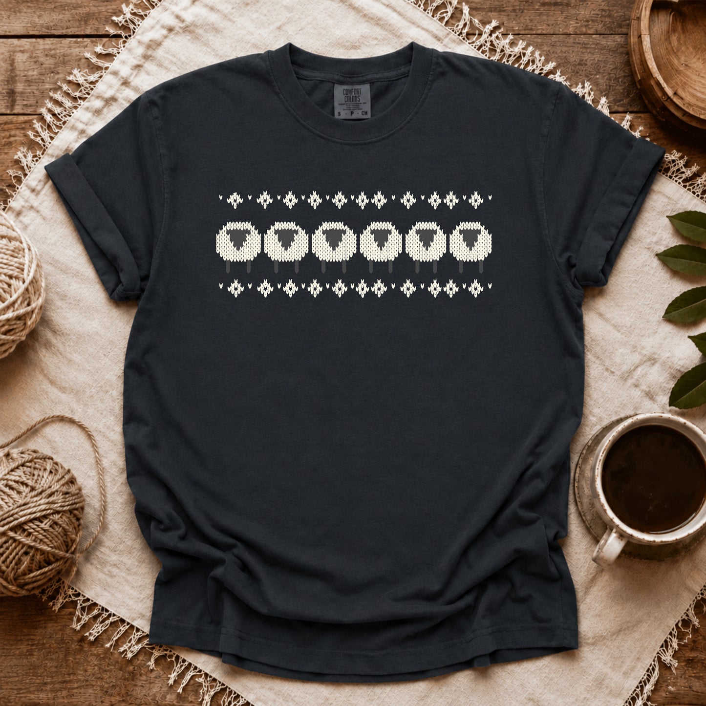 Comfort Colors Line Sheeps T-shirt