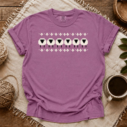 Comfort Colors Line Sheeps T-shirt