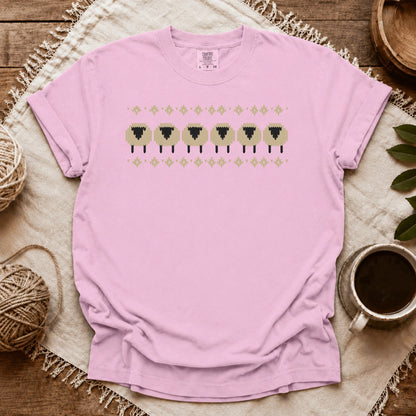 Comfort Colors Line Sheeps T-shirt