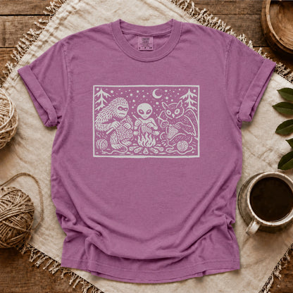Comfort Colors Campfire Crochet Club T-shirt