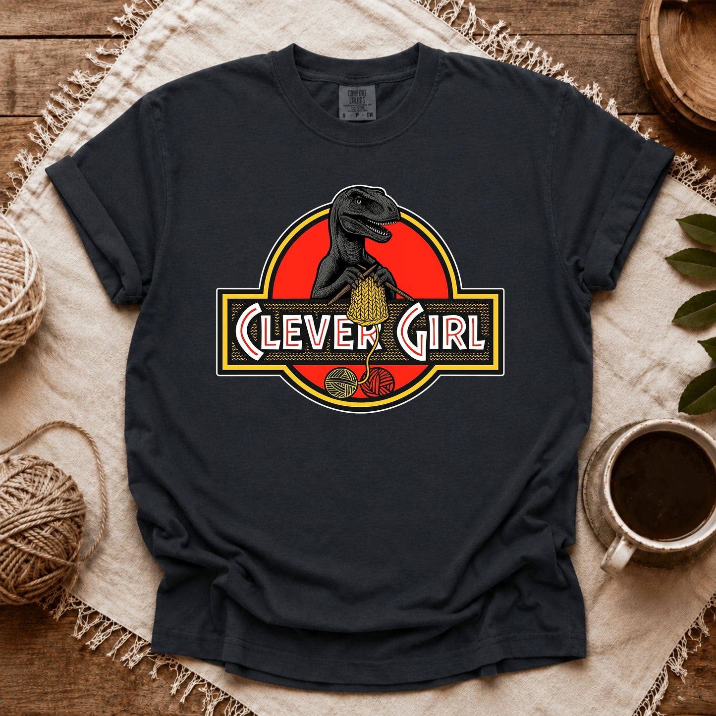 Comfort Colors Clever Girl T-shirt