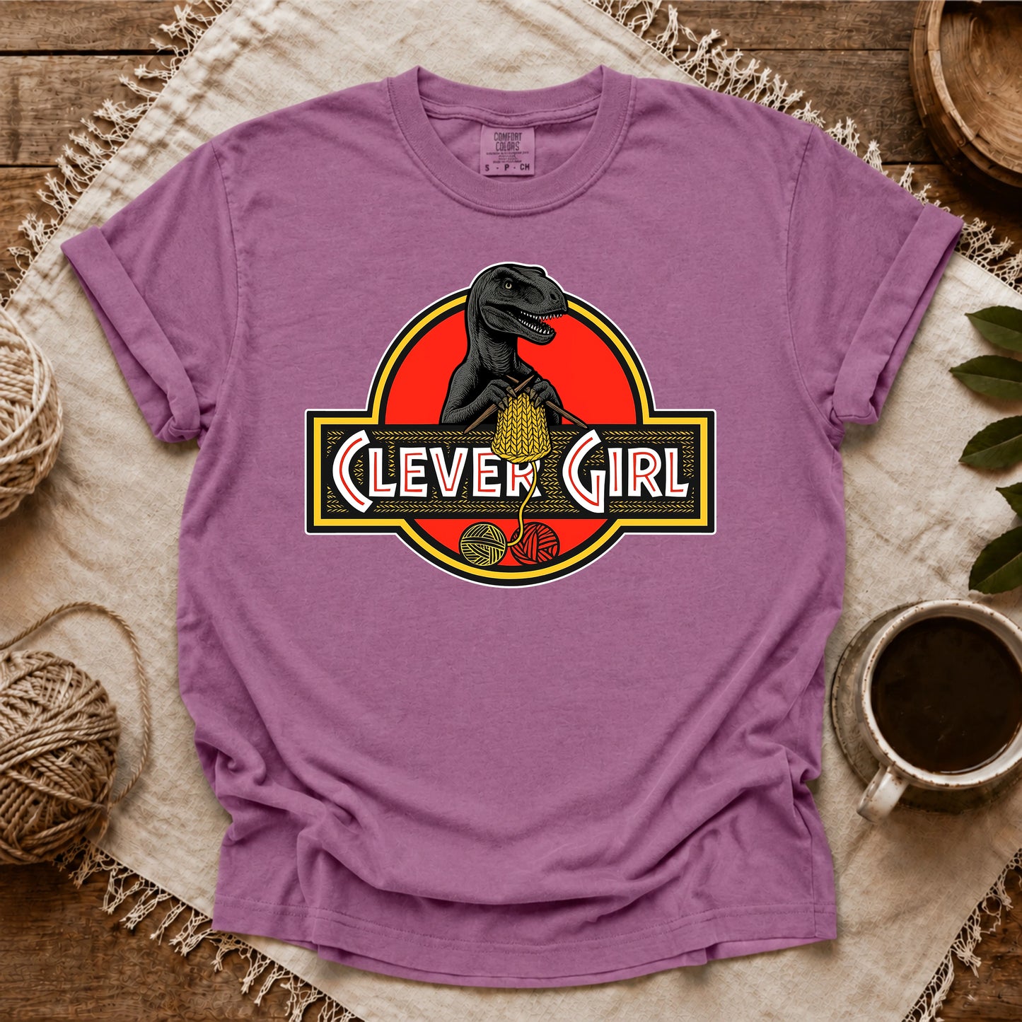 Comfort Colors Clever Girl T-shirt
