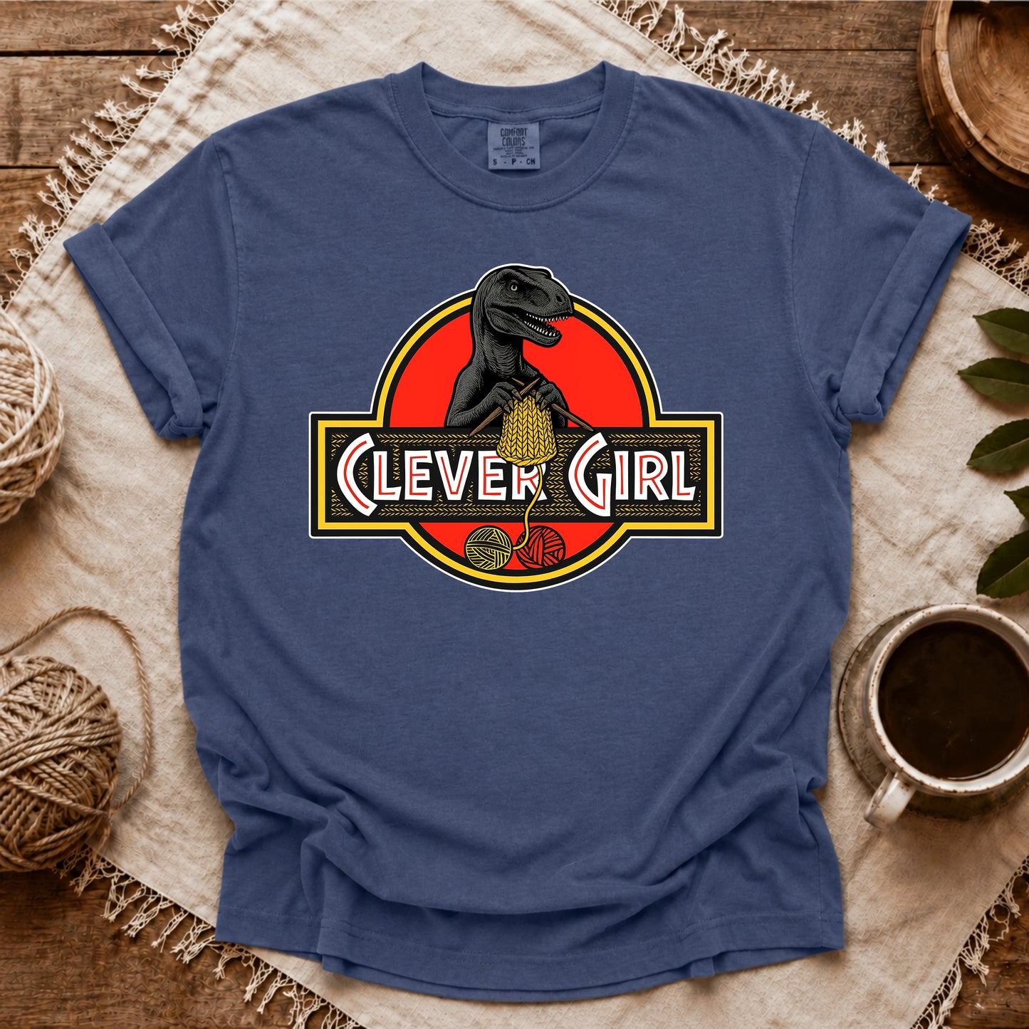 Comfort Colors Clever Girl T-shirt