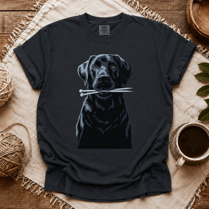 Comfort Colors Labrador With Needles T-shirt