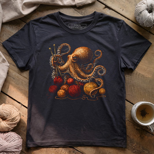Knit With Octopus T-shirt