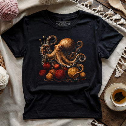 Knit With Octopus T-shirt
