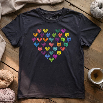 Fair Isle Heart T-shirt