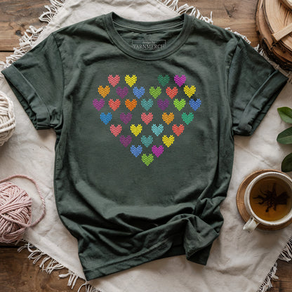Fair Isle Heart T-shirt