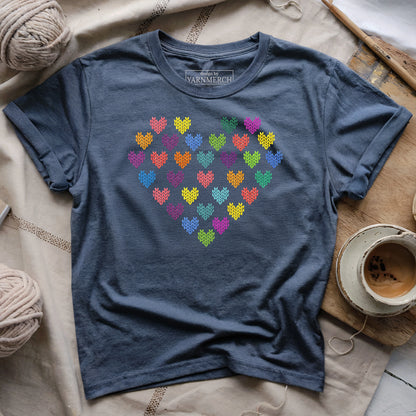 Fair Isle Heart T-shirt