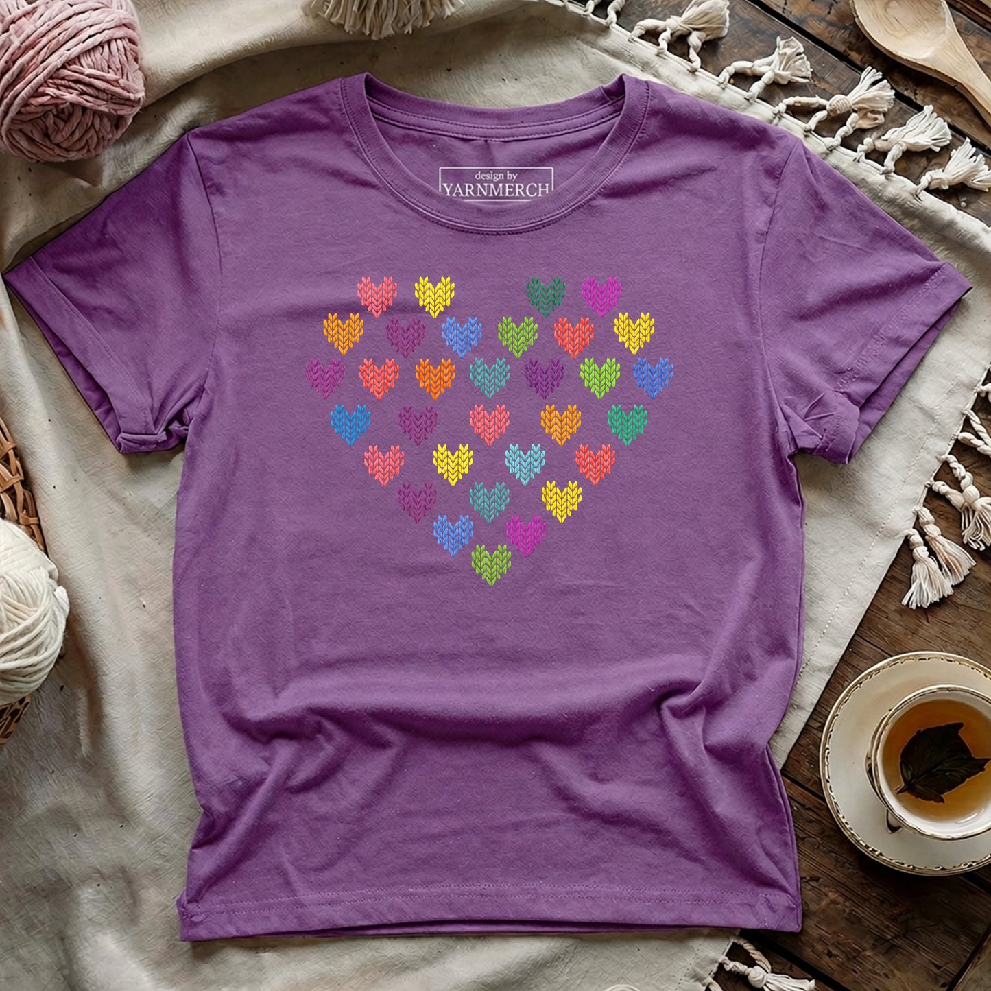 Fair Isle Heart T-shirt