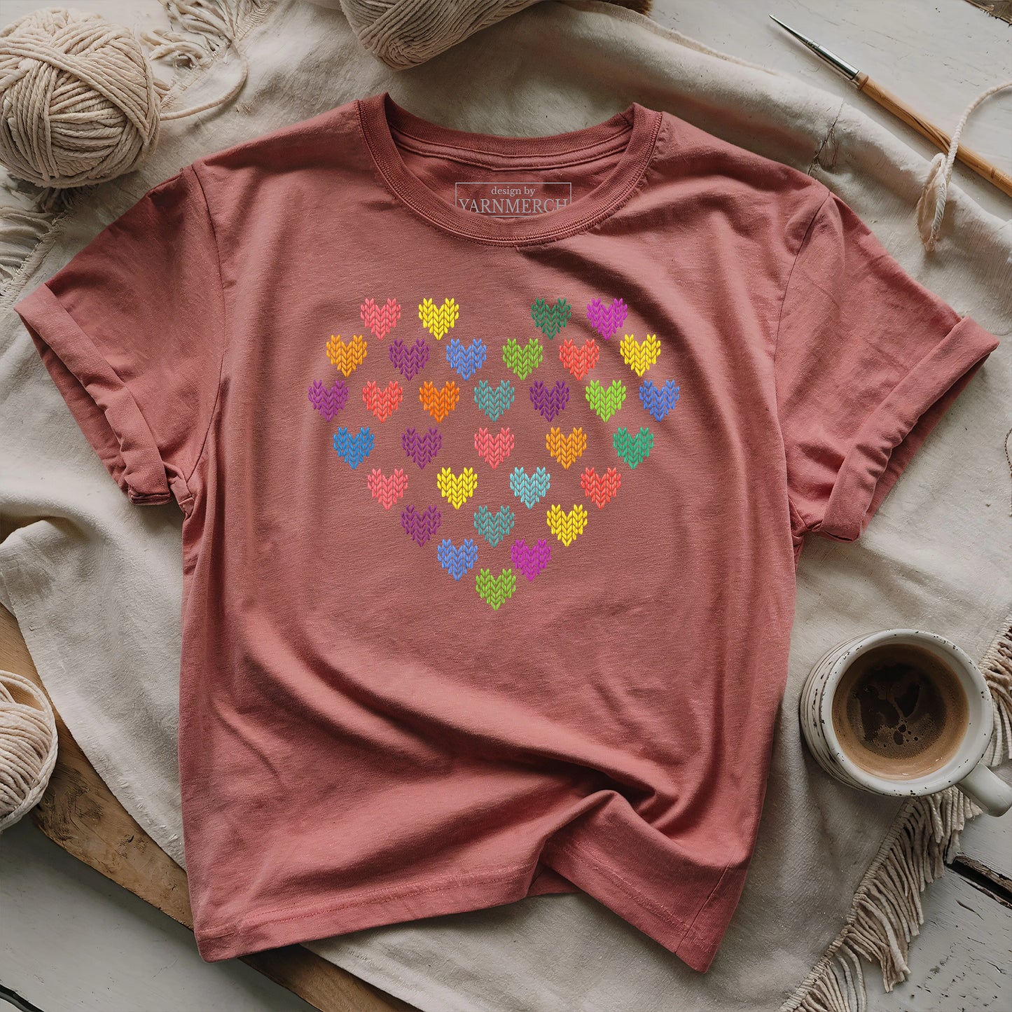 Fair Isle Heart T-shirt