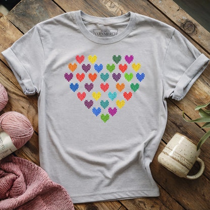 Fair Isle Heart T-shirt