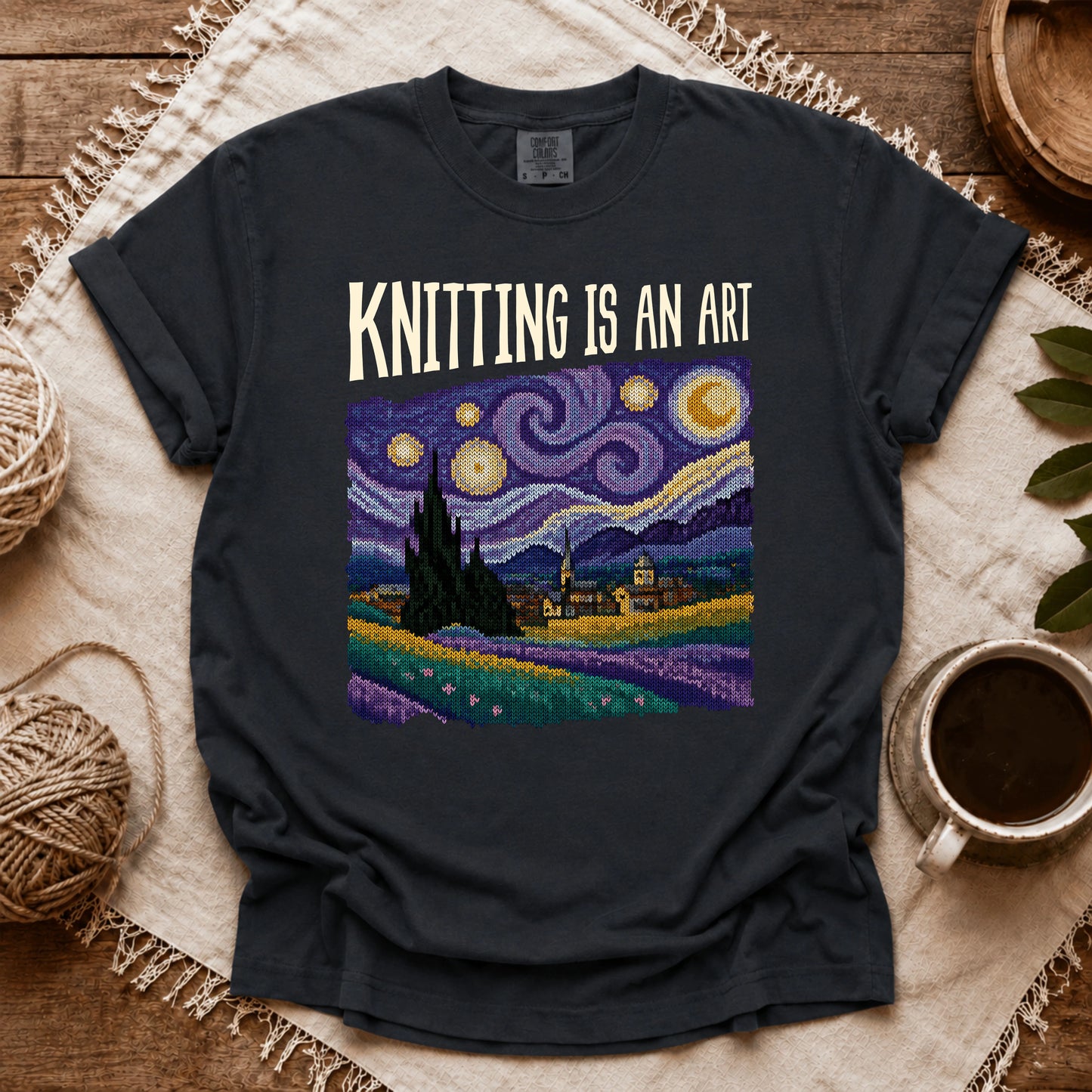 Comfort Colors Knitting Is T-shirt