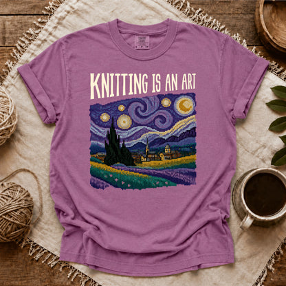 Comfort Colors Knitting Is T-shirt