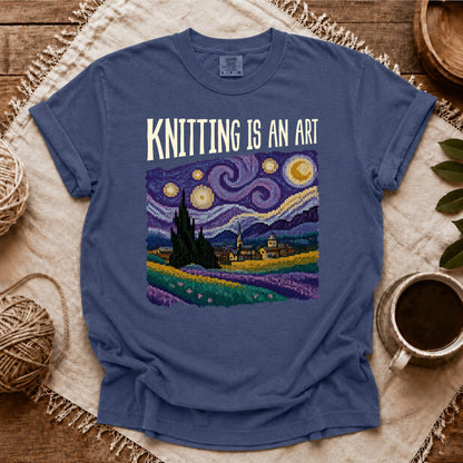 Comfort Colors Knitting Is T-shirt