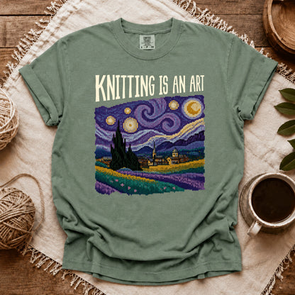 Comfort Colors Knitting Is T-shirt