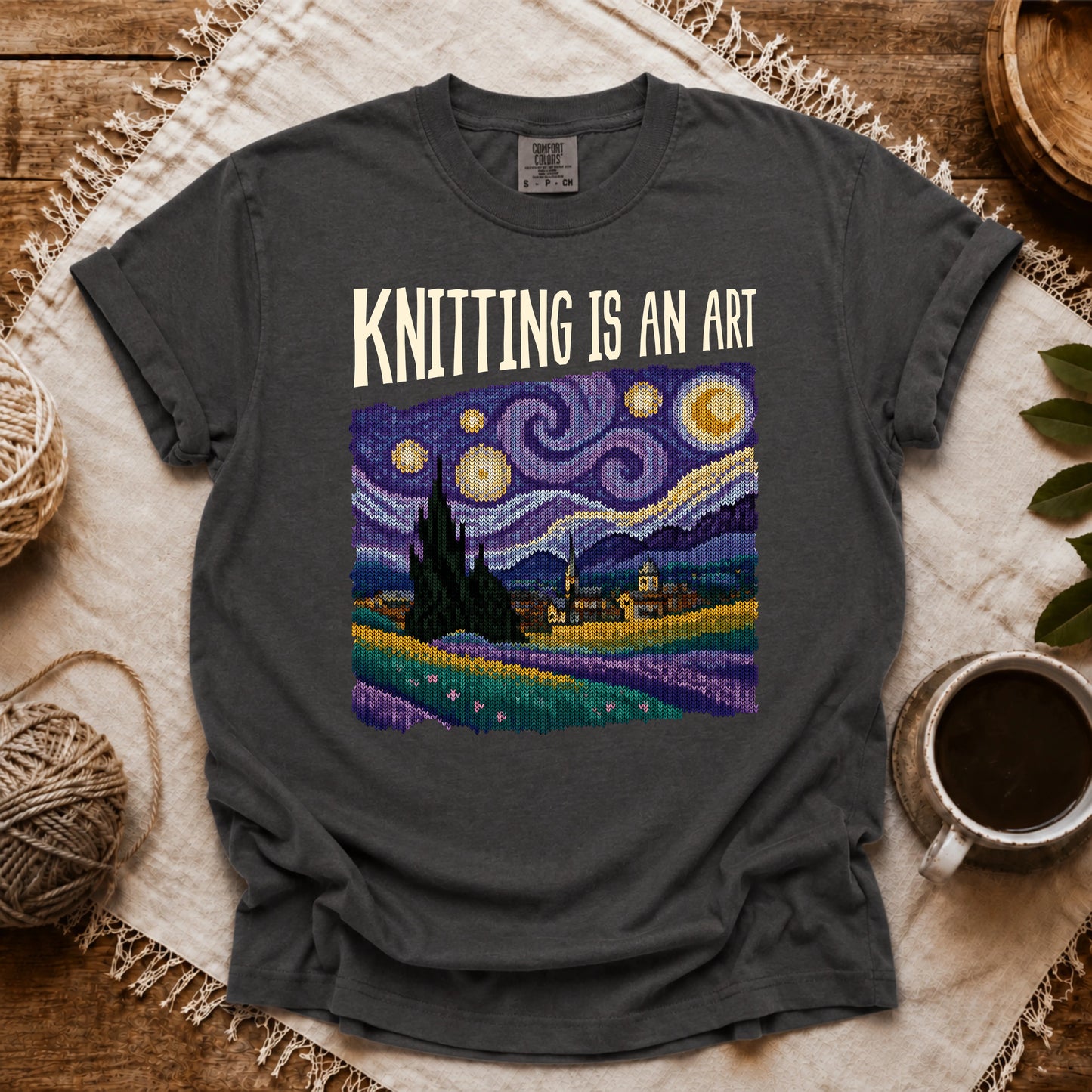 Comfort Colors Knitting Is T-shirt