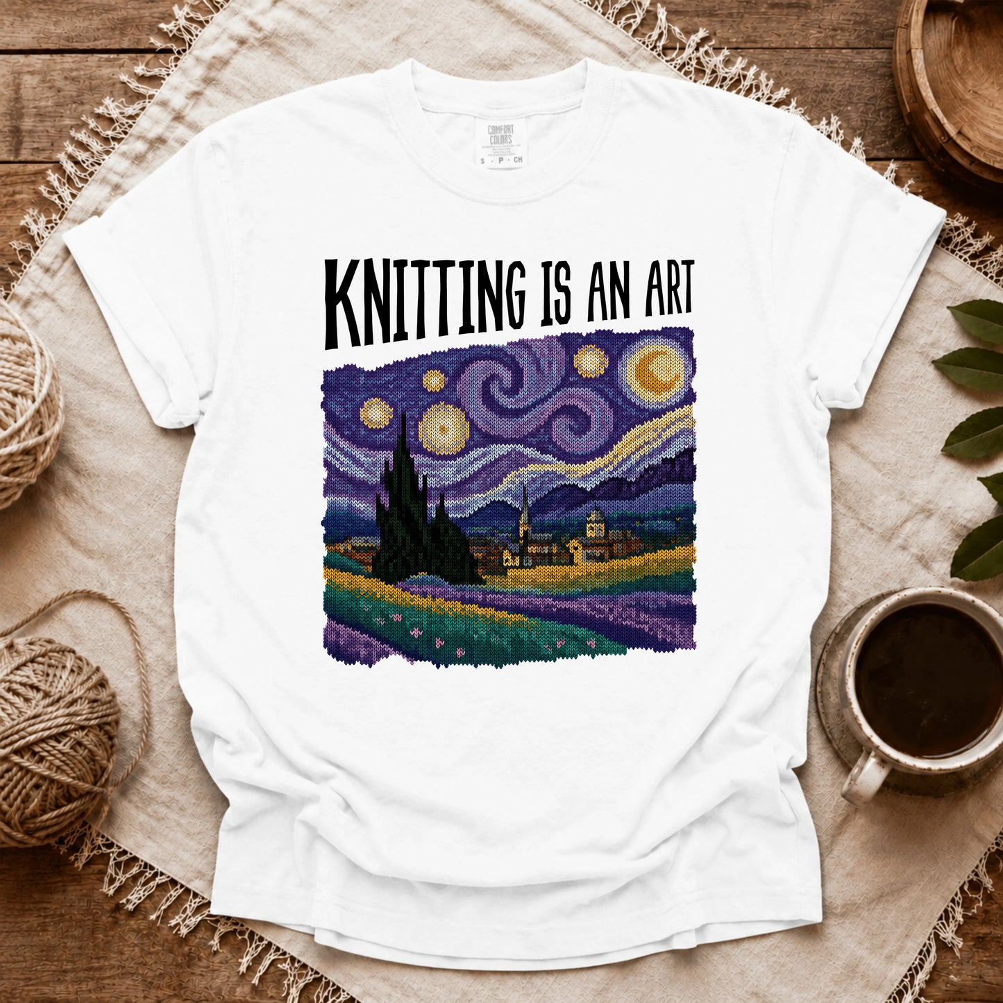 Comfort Colors Knitting Is T-shirt