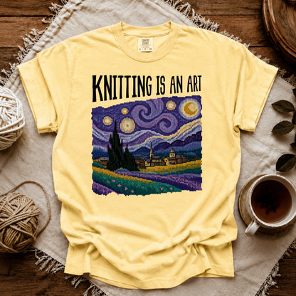 Comfort Colors Knitting Is T-shirt