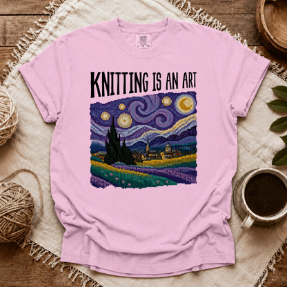 Comfort Colors Knitting Is T-shirt