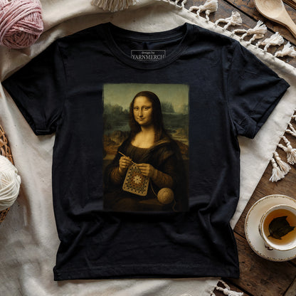 The Crochet Mona Lisa T-shirt