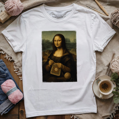 The Crochet Mona Lisa T-shirt