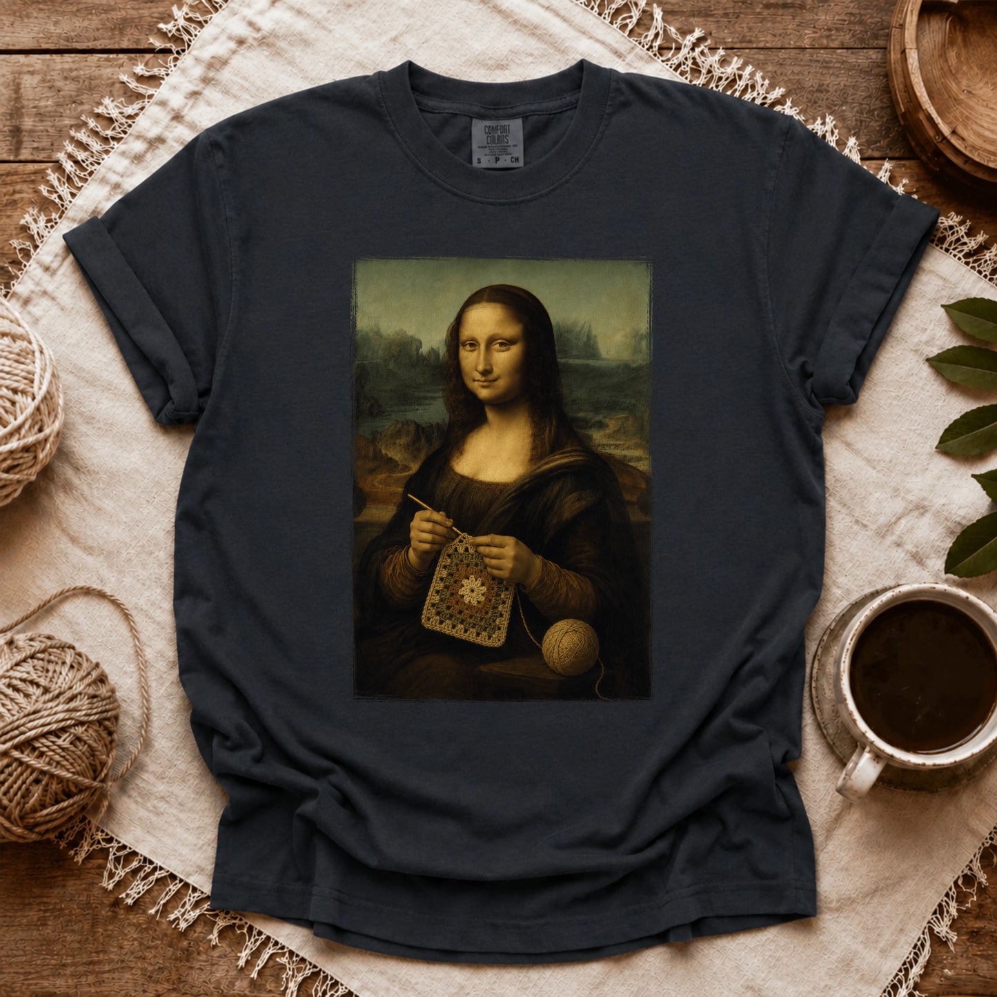 Comfort Colors The Crochet Mona Lisa T-shirt