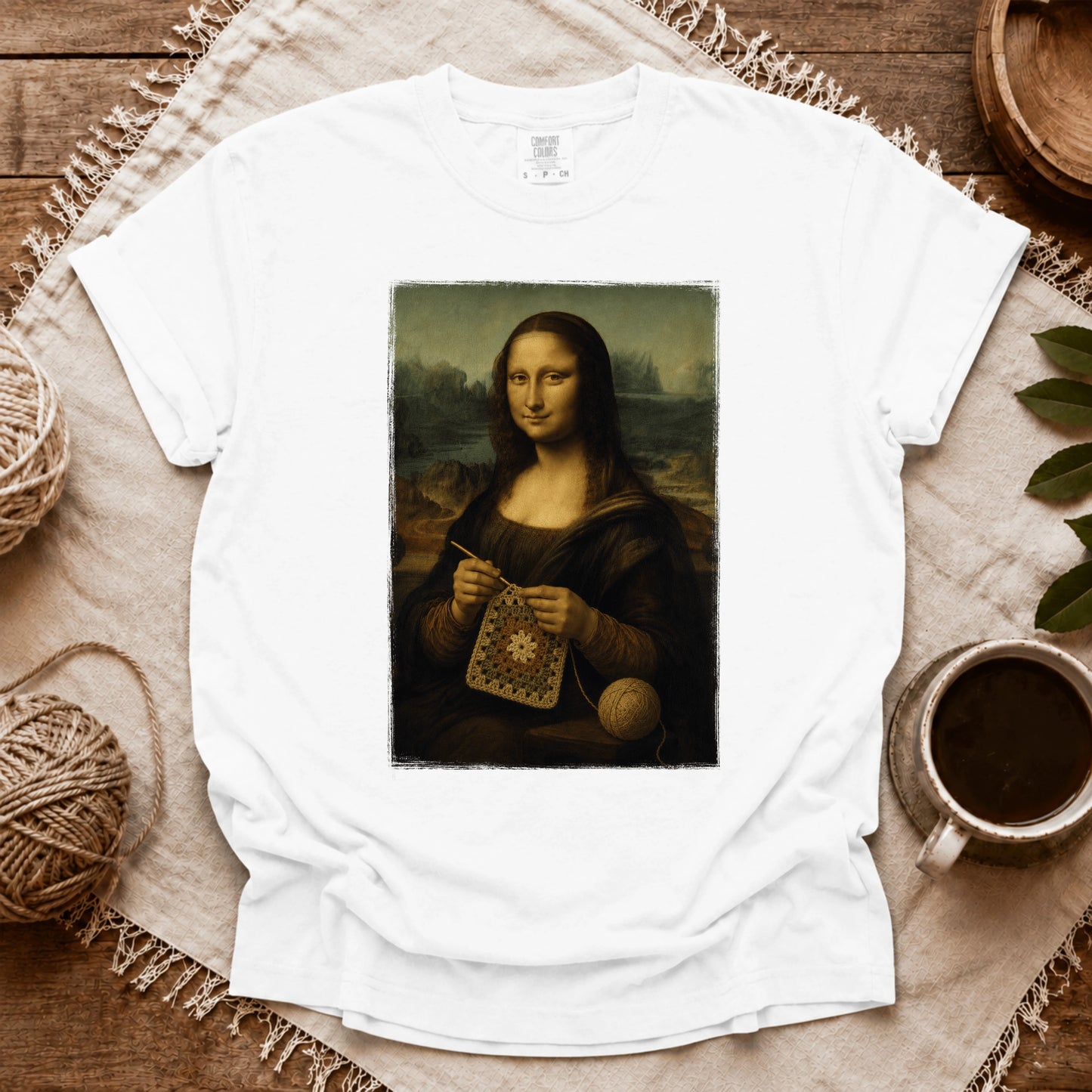 Comfort Colors The Crochet Mona Lisa T-shirt