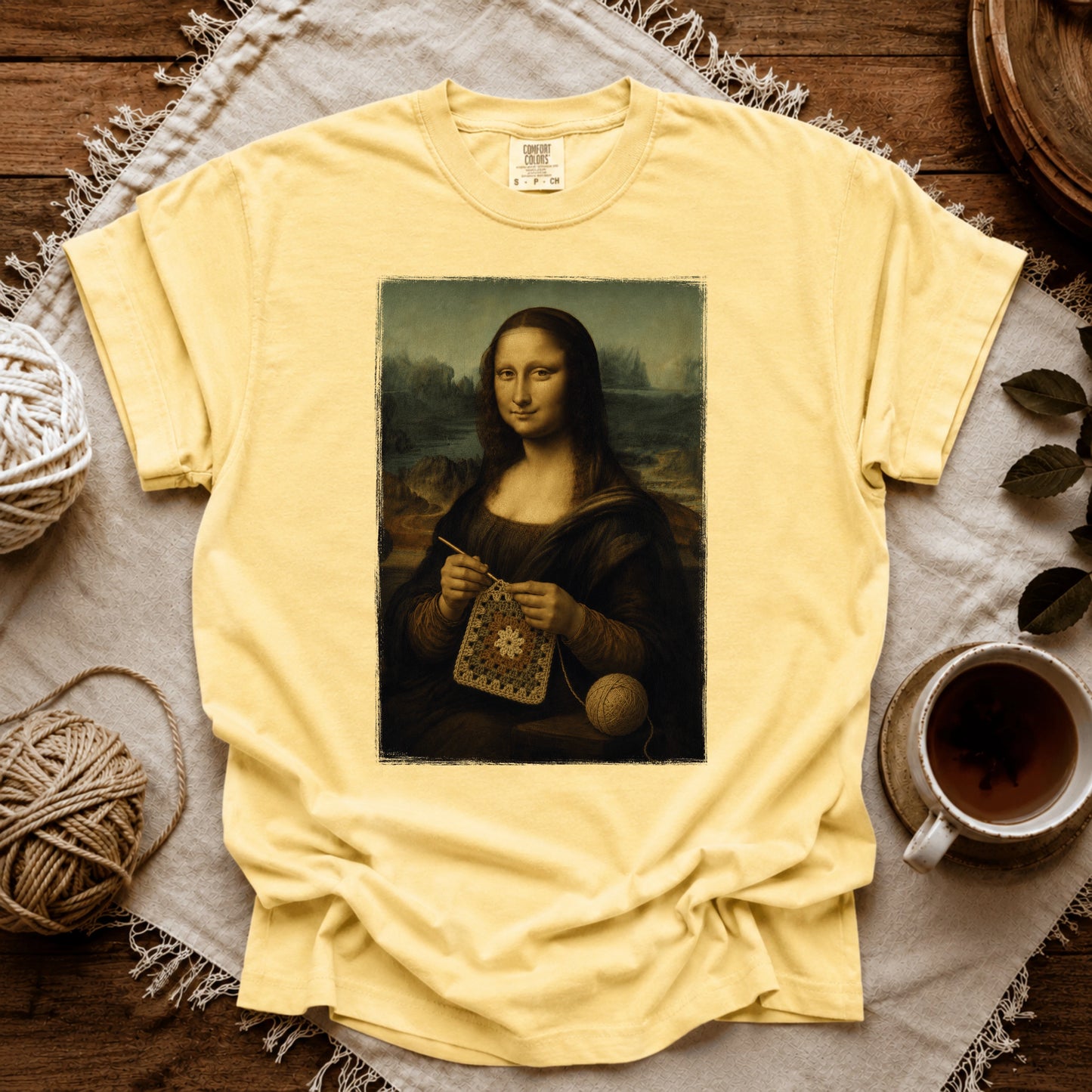 Comfort Colors The Crochet Mona Lisa T-shirt