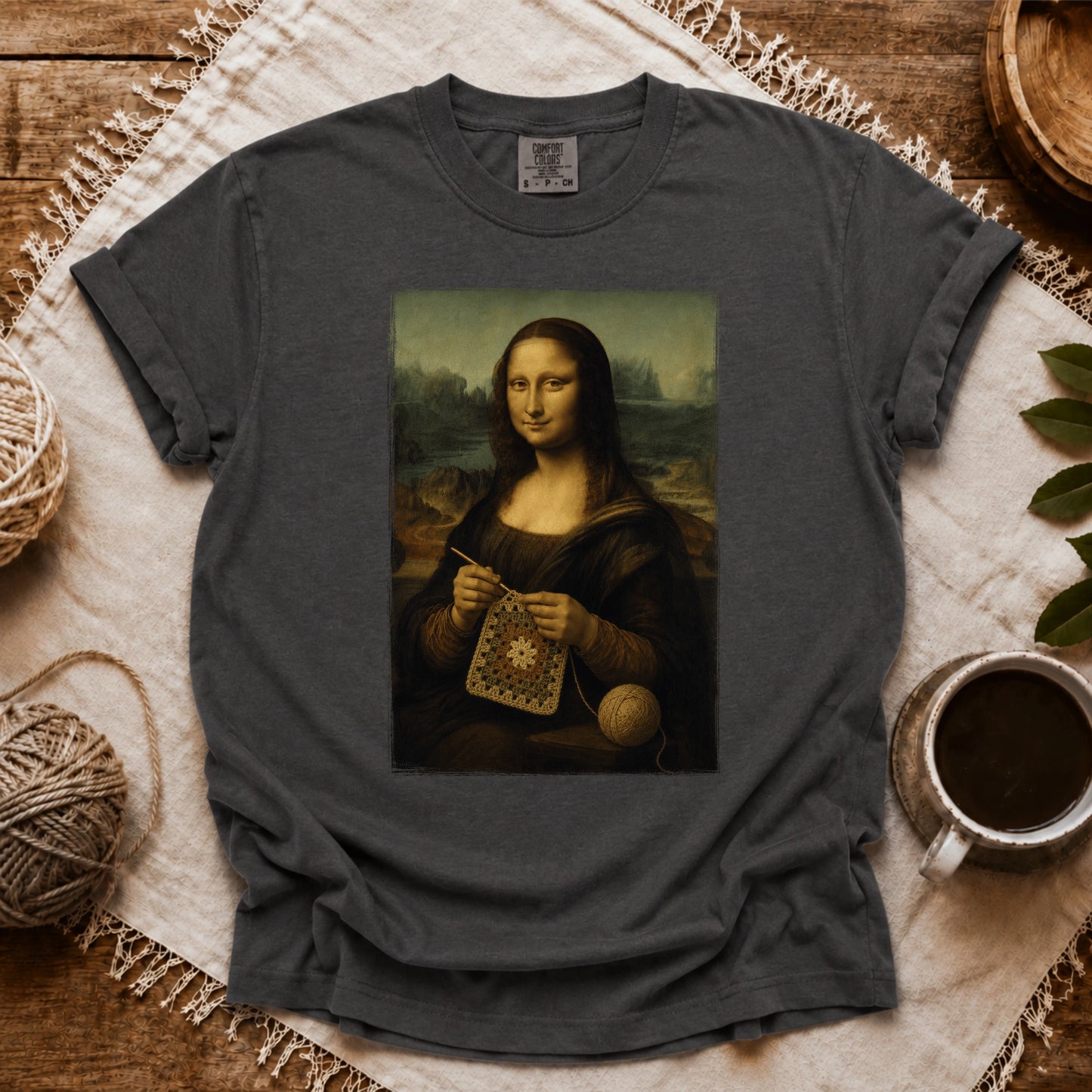 Comfort Colors The Crochet Mona Lisa T-shirt