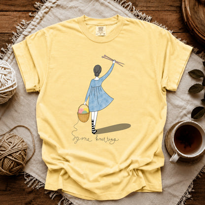 Comfort Colors Gone Knitting T-shirt
