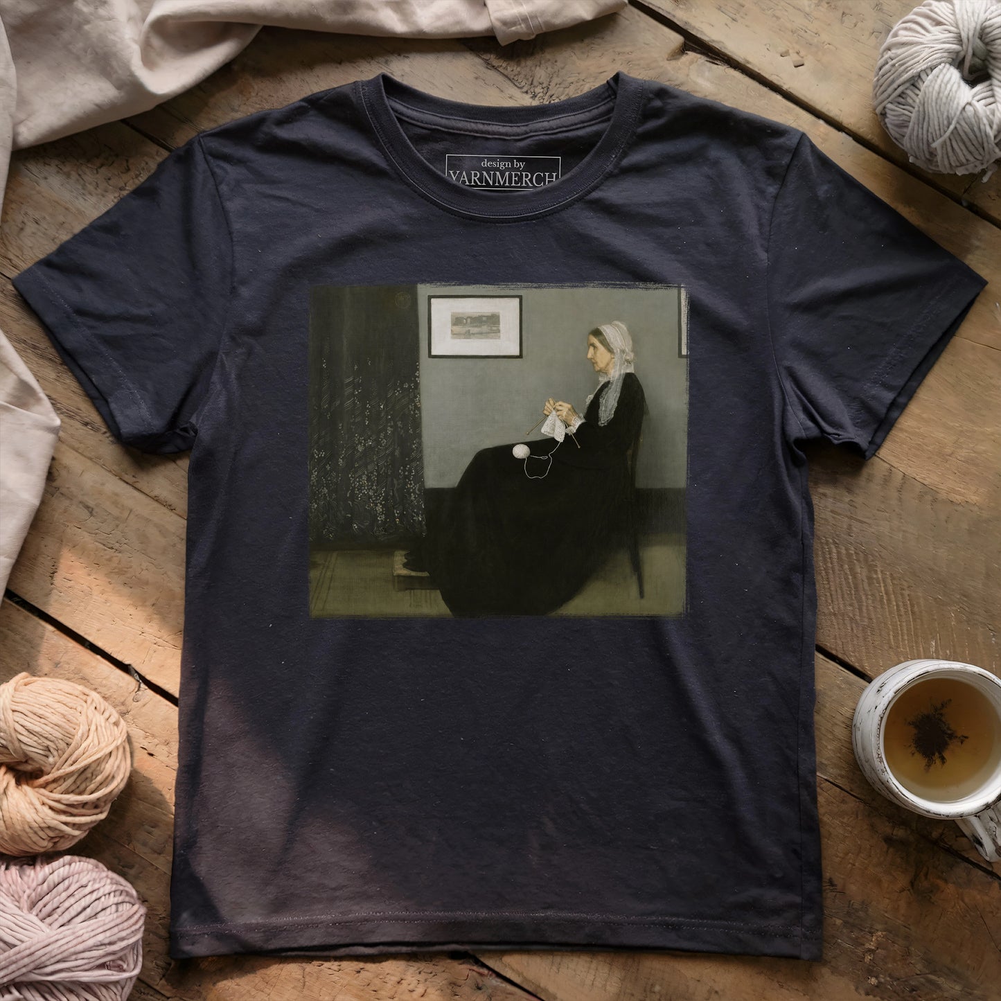 Whistler’s Knitting Mother T-shirt