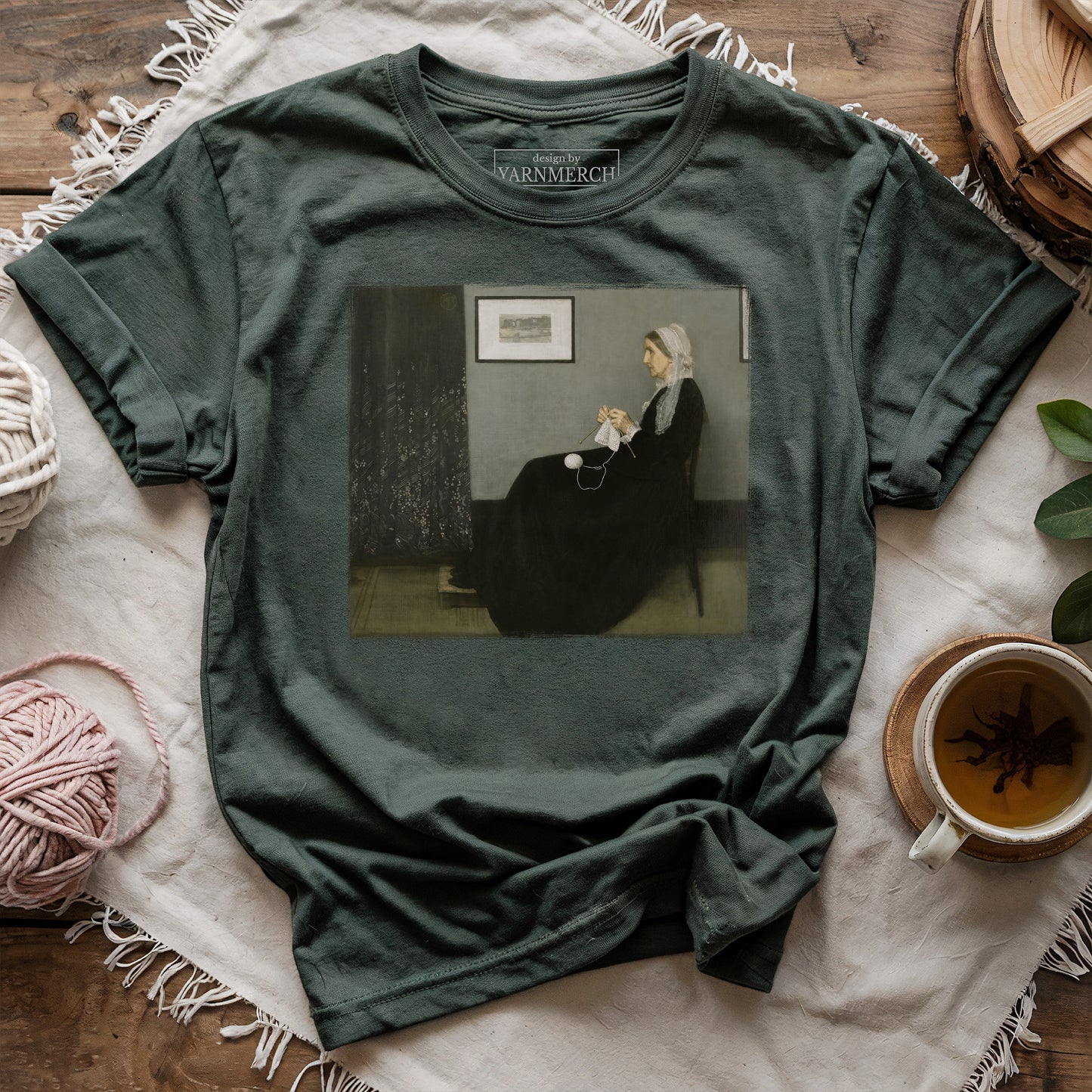 Whistler’s Knitting Mother T-shirt