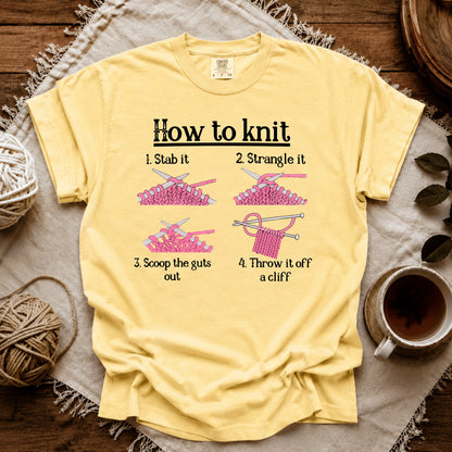Comfort Colors How To Knit T-shirt