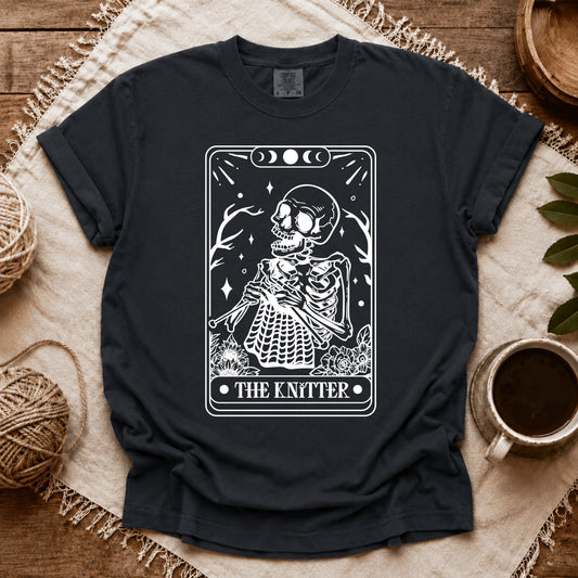 Comfort Colors Knitter Tarot Card T-shirt