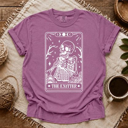 Comfort Colors Knitter Tarot Card T-shirt