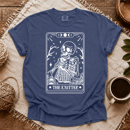 Comfort Colors Knitter Tarot Card T-shirt