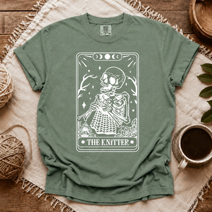 Comfort Colors Knitter Tarot Card T-shirt