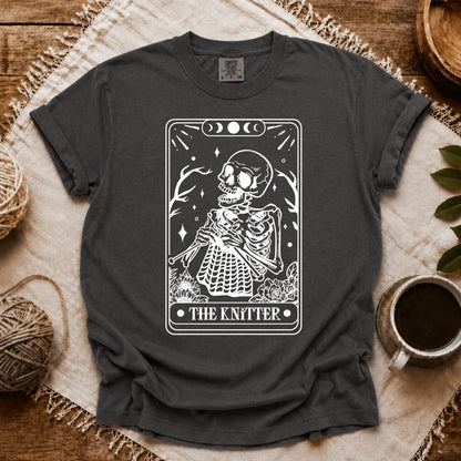 Comfort Colors Knitter Tarot Card T-shirt