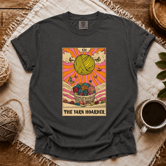 Comfort Colors Yarn Hoarder Tarot T-shirt
