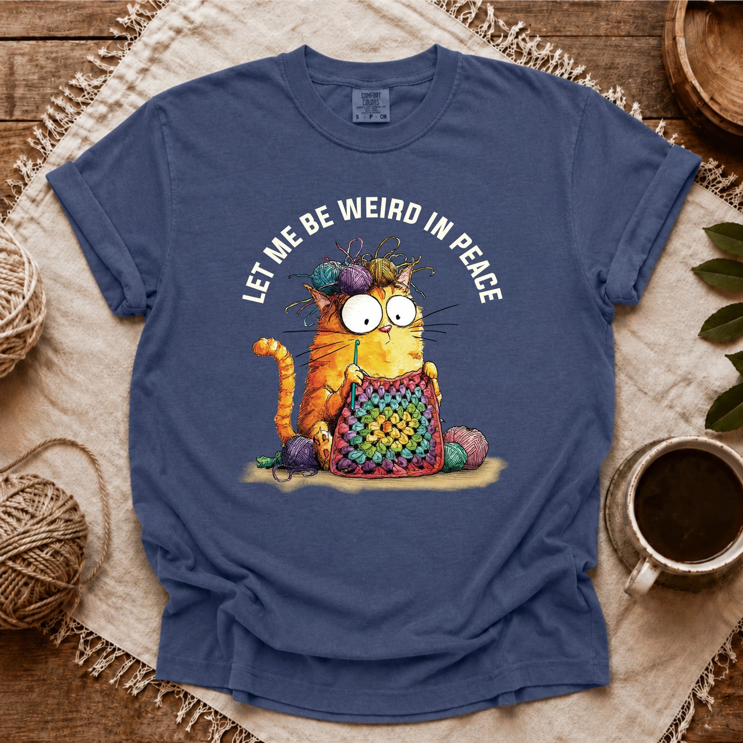Comfort Colors Be Weird In Peace T-shirt