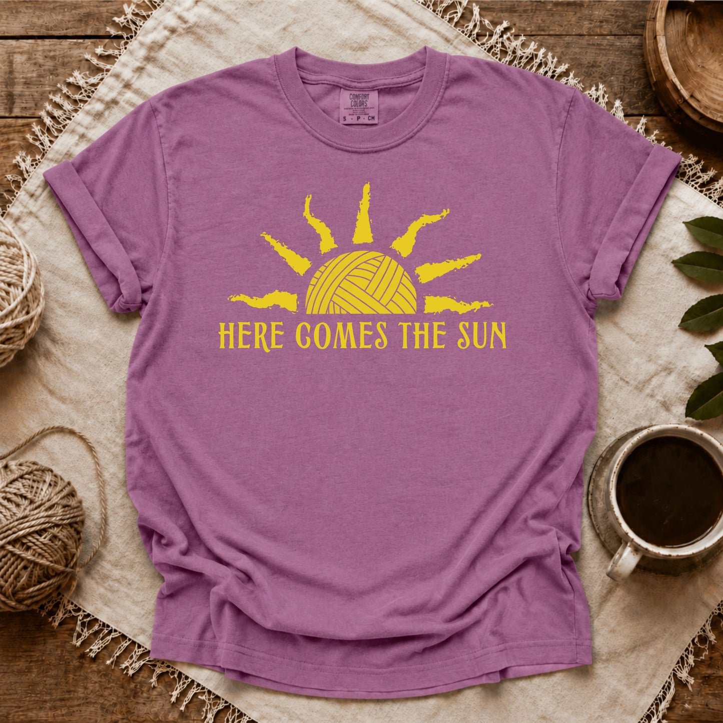 Comfort Colors Here Comes The Sun T-shirt