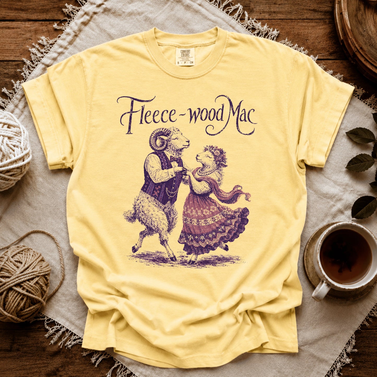 Comfort Colors Fleece-wood Mac T-shirt