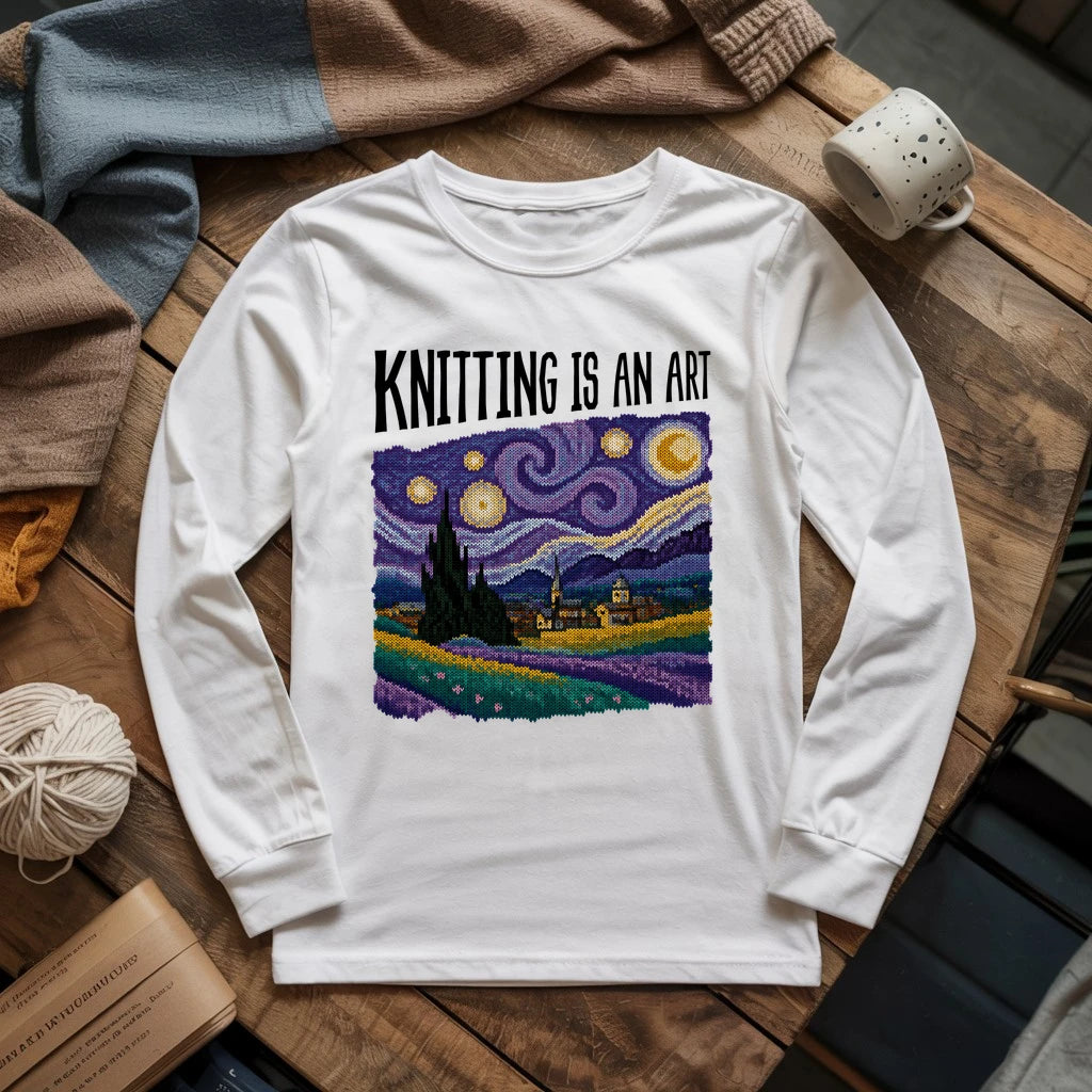 Knitting Is Long Sleeve T-shirt