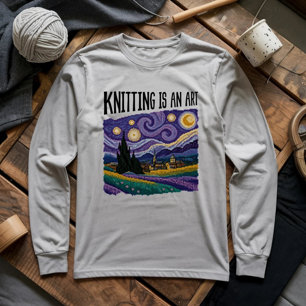 Knitting Is Long Sleeve T-shirt