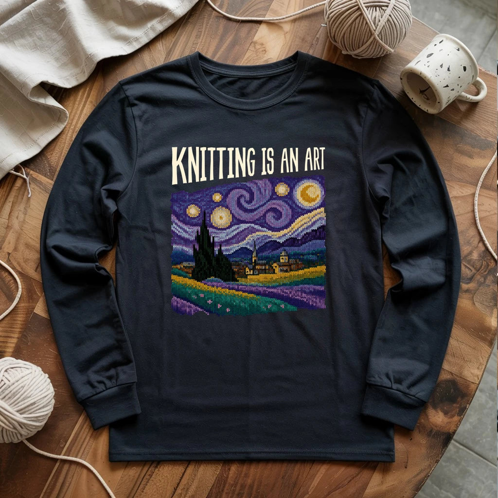 Knitting Is Long Sleeve T-shirt