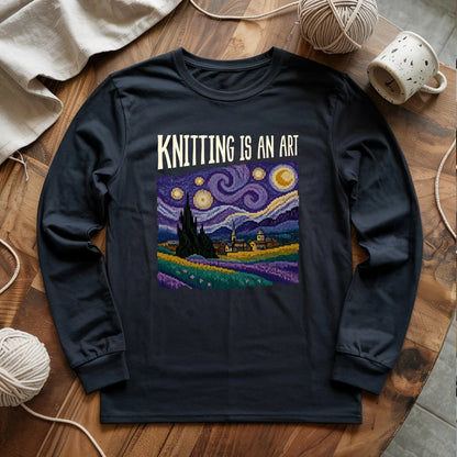 Knitting Is Long Sleeve T-shirt