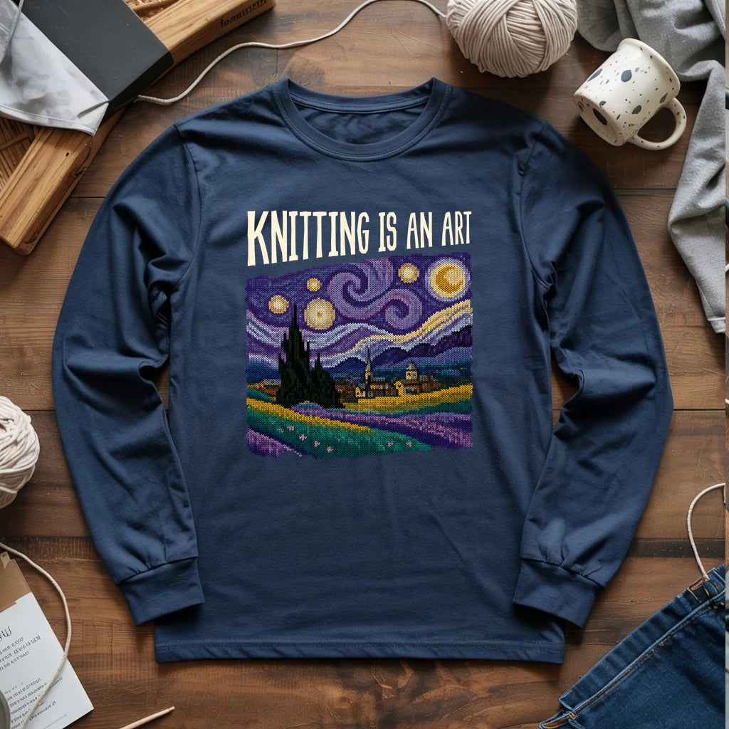 Knitting Is Long Sleeve T-shirt