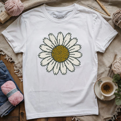 Daisy Pattern T-shirt