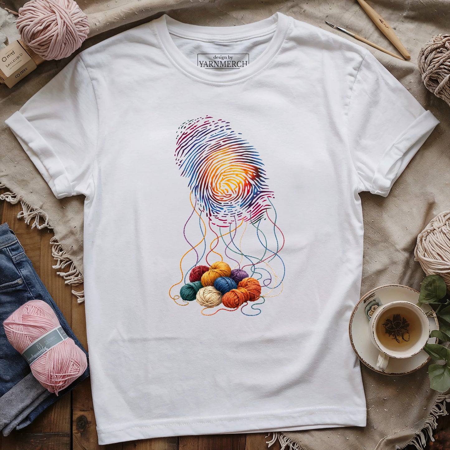 Yarn Is in My DNA T-shirt
